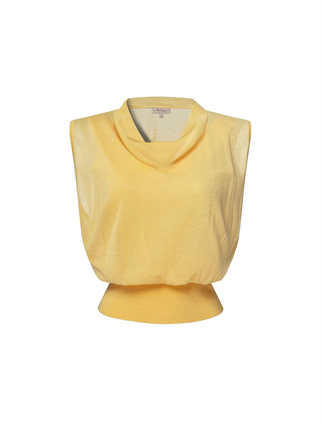 Cowl Neck Knit Top - Femi9 EG