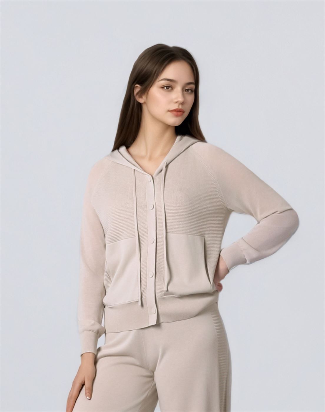 Urban Comfort Knitted Hoodie - Femi9 EG
