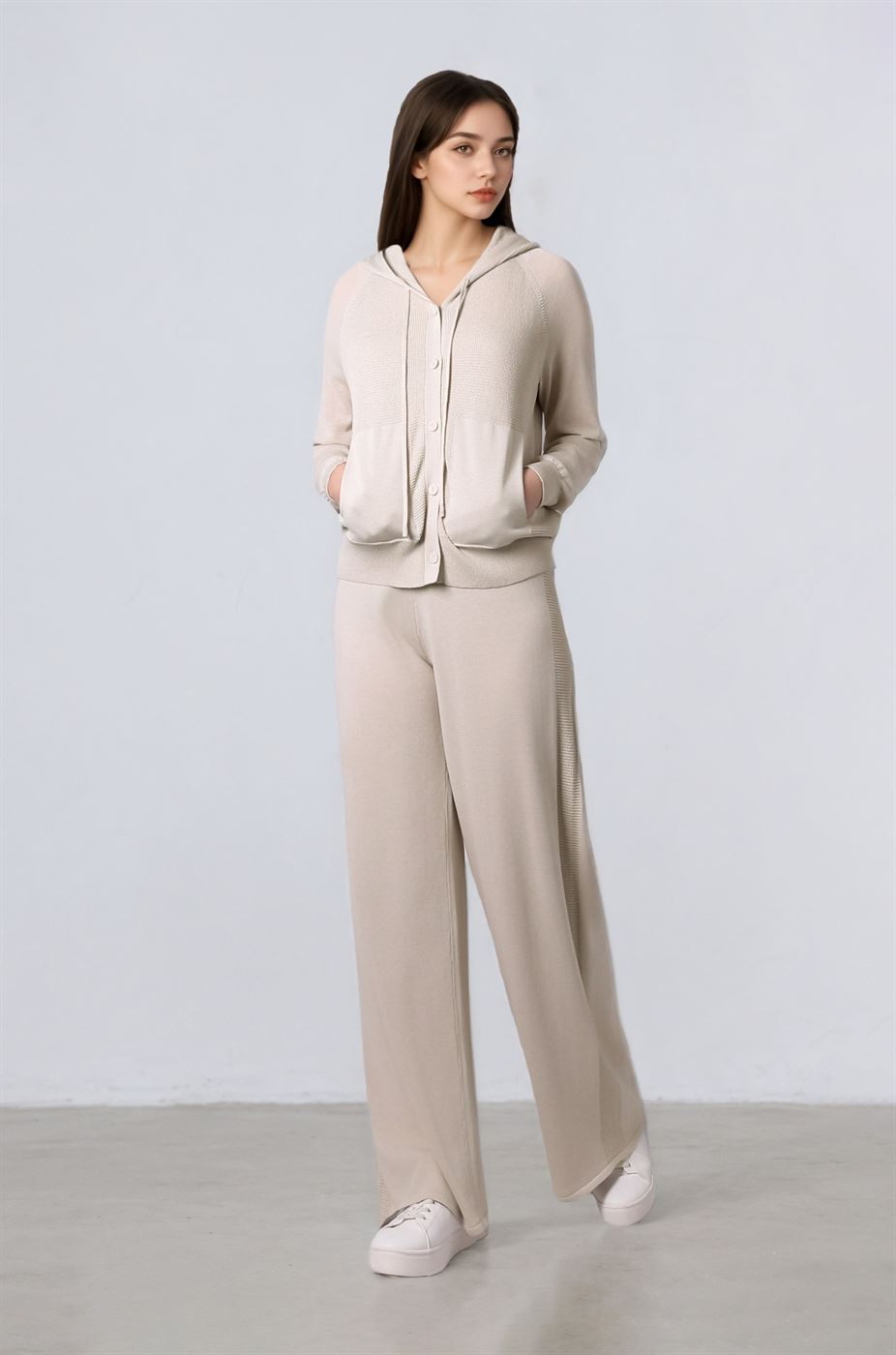 Urban Comfort Knitted Hoodie - Femi9 EG