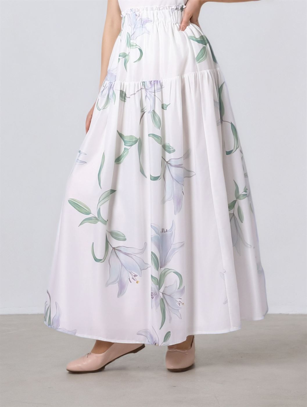 Full-Length High-Waist Skirt - Femi9 EG