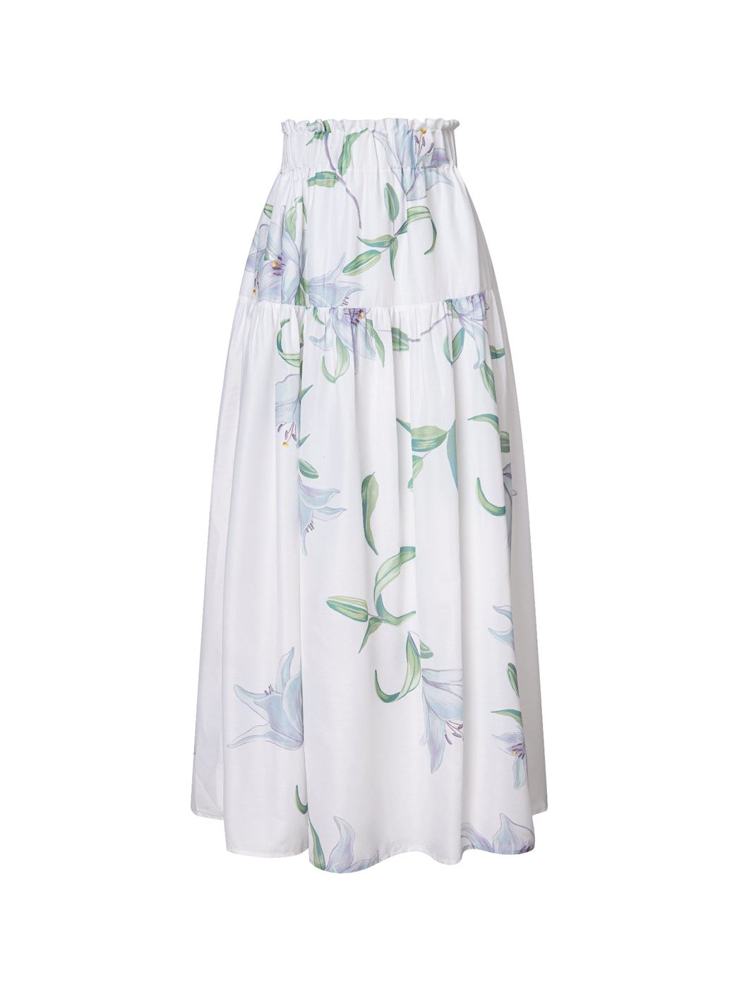 Full-Length High-Waist Skirt - Femi9 EG