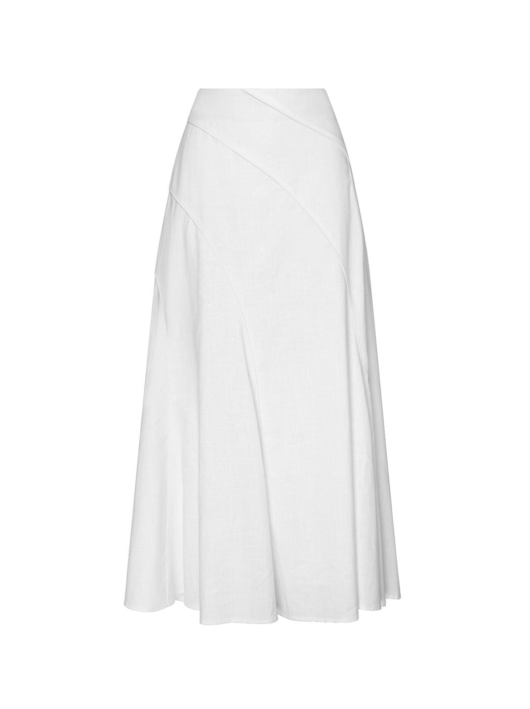 Slanted Cut Maxi Skirt - Femi9 EG