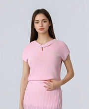 Twist Front Relaxed Top - Femi9 EG