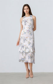 Tiered Hem Knit Dress - Femi9 EG