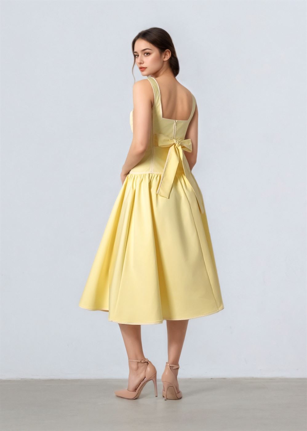 Beading Details Dress - Femi9 EG
