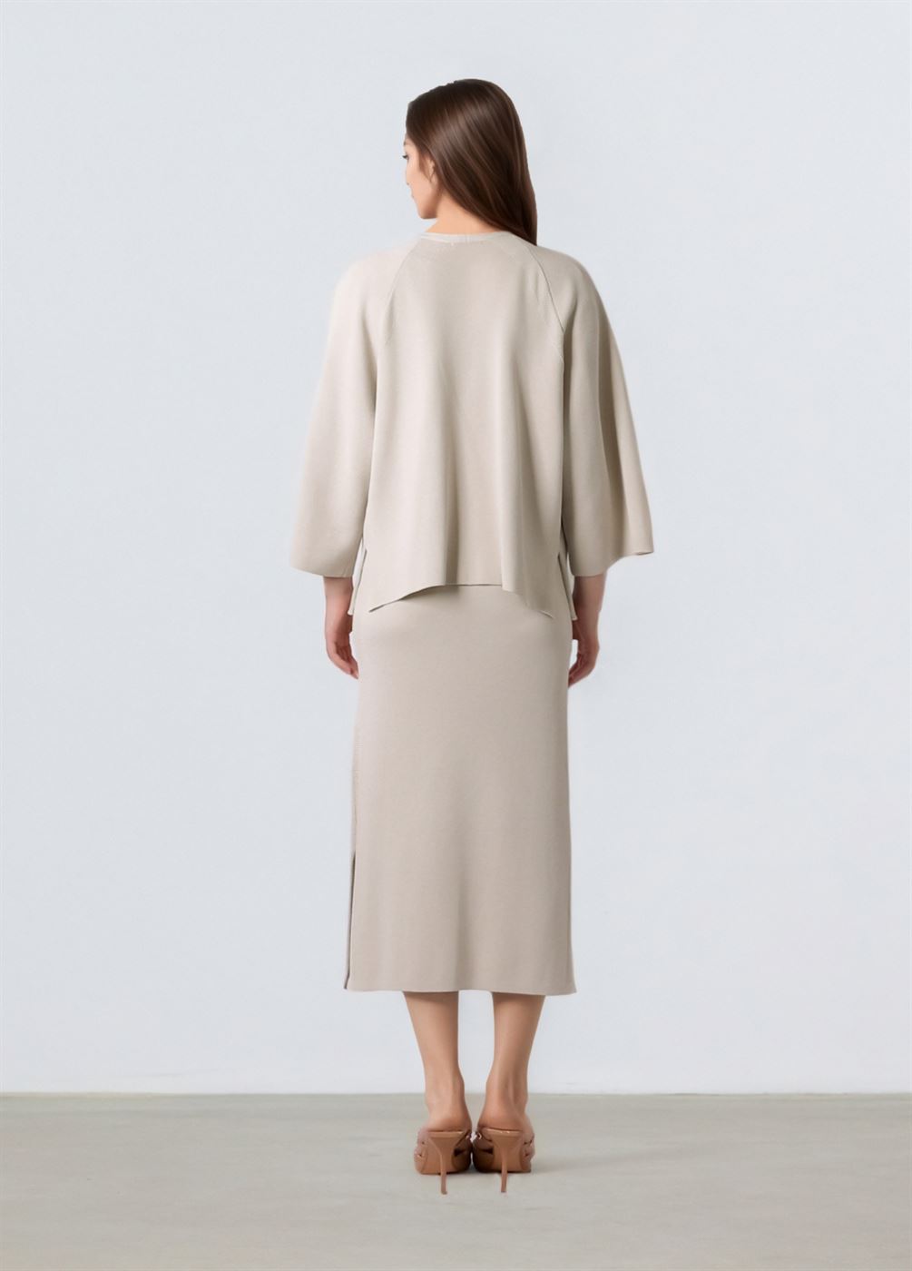 Short Sleeve Knit Cardigan - Femi9 EG