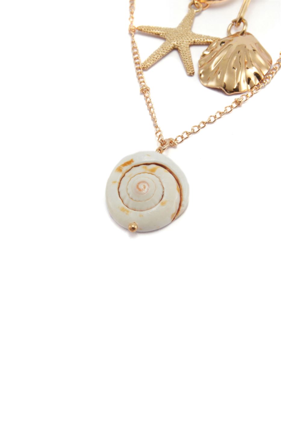 Multi-Layer Chain Pendant Necklace - Femi9 EG