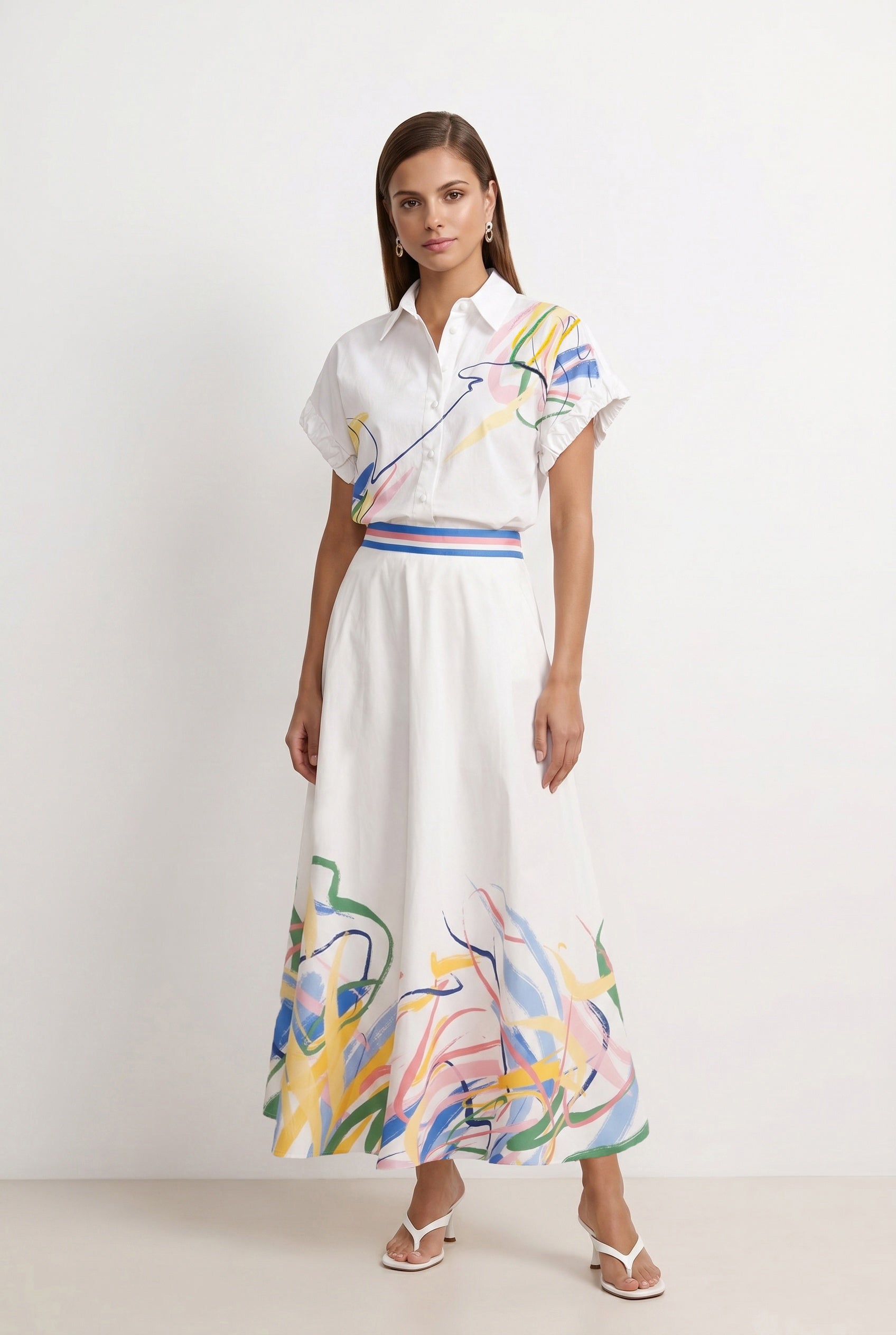 Printed Cotton Shirt