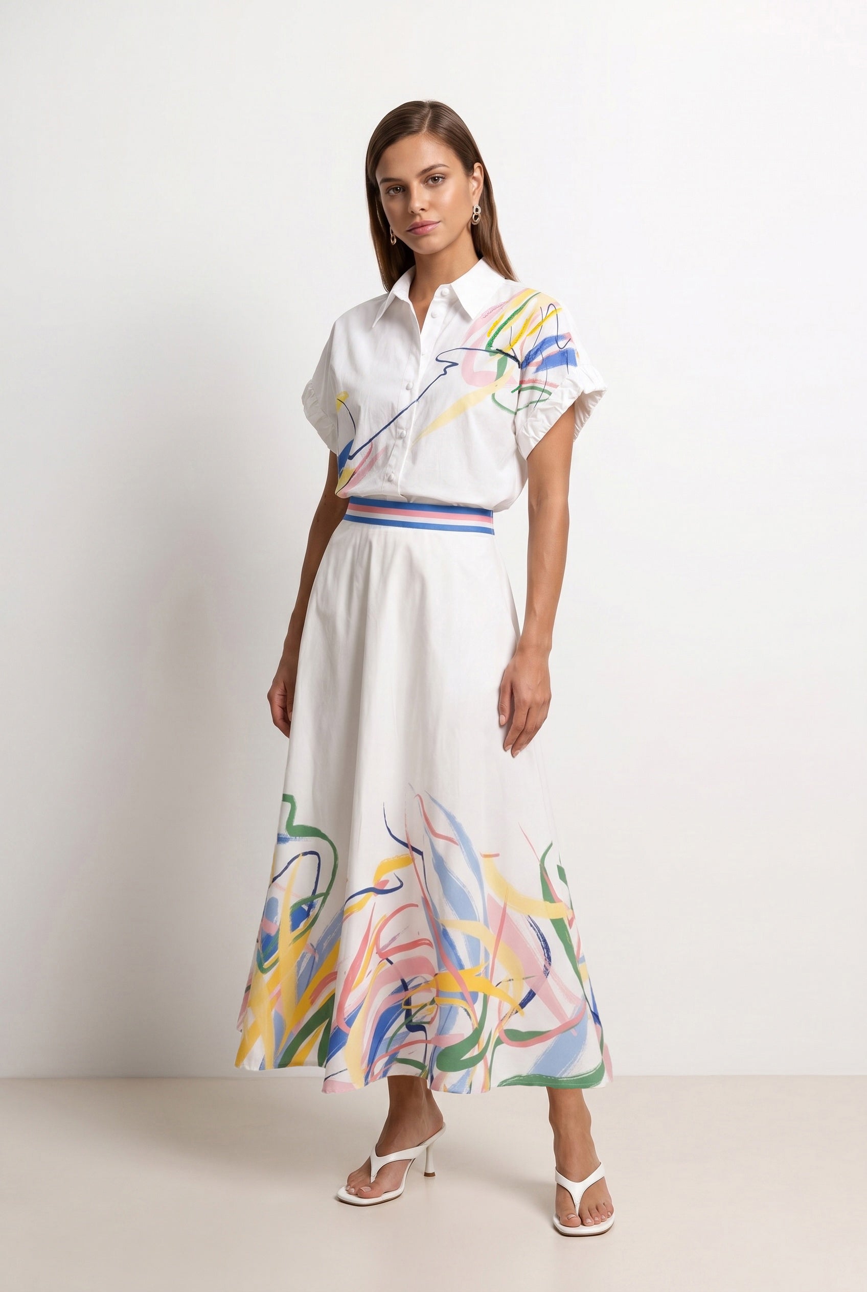 Printed Cotton Shirt