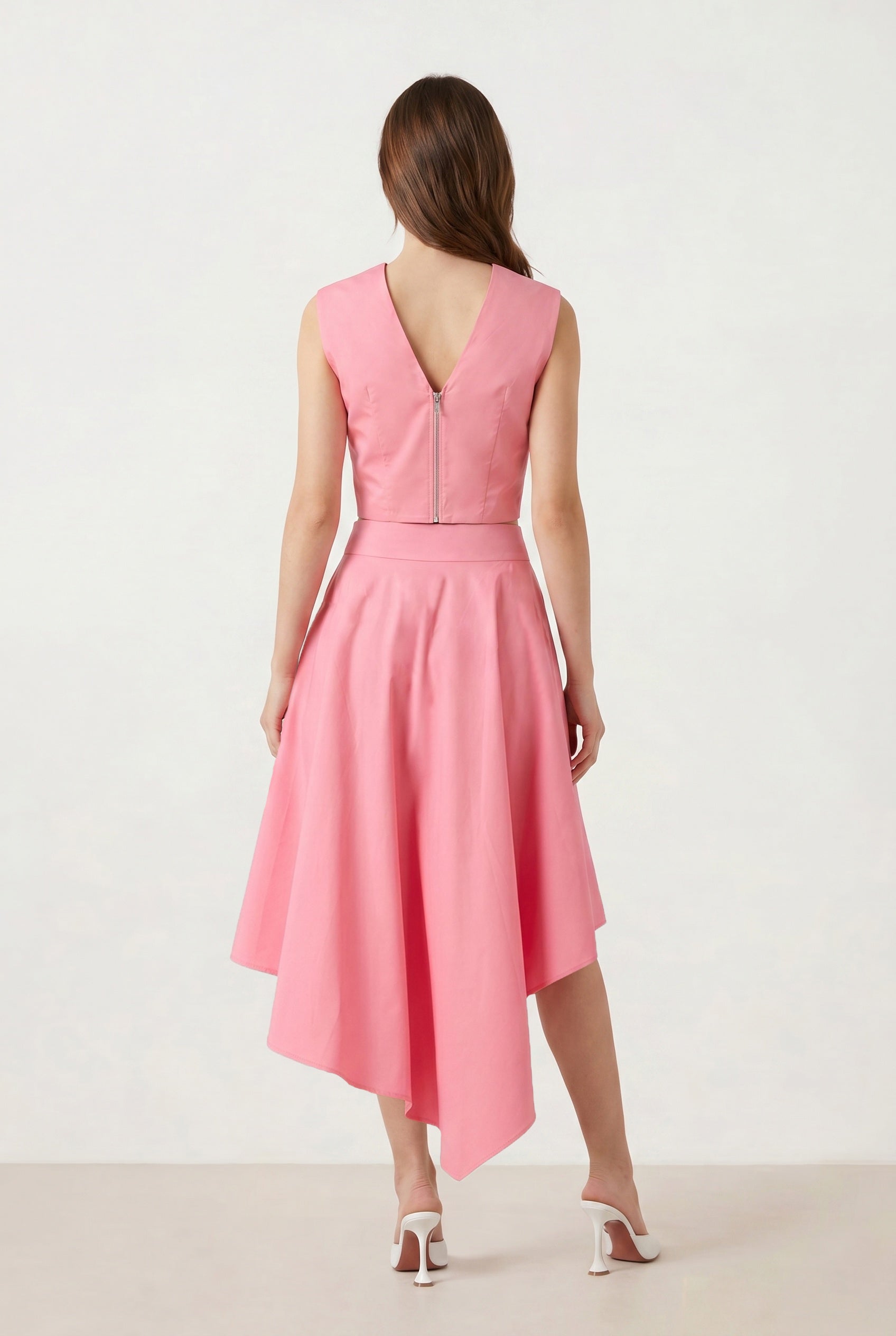 Pink Cotton Skirt