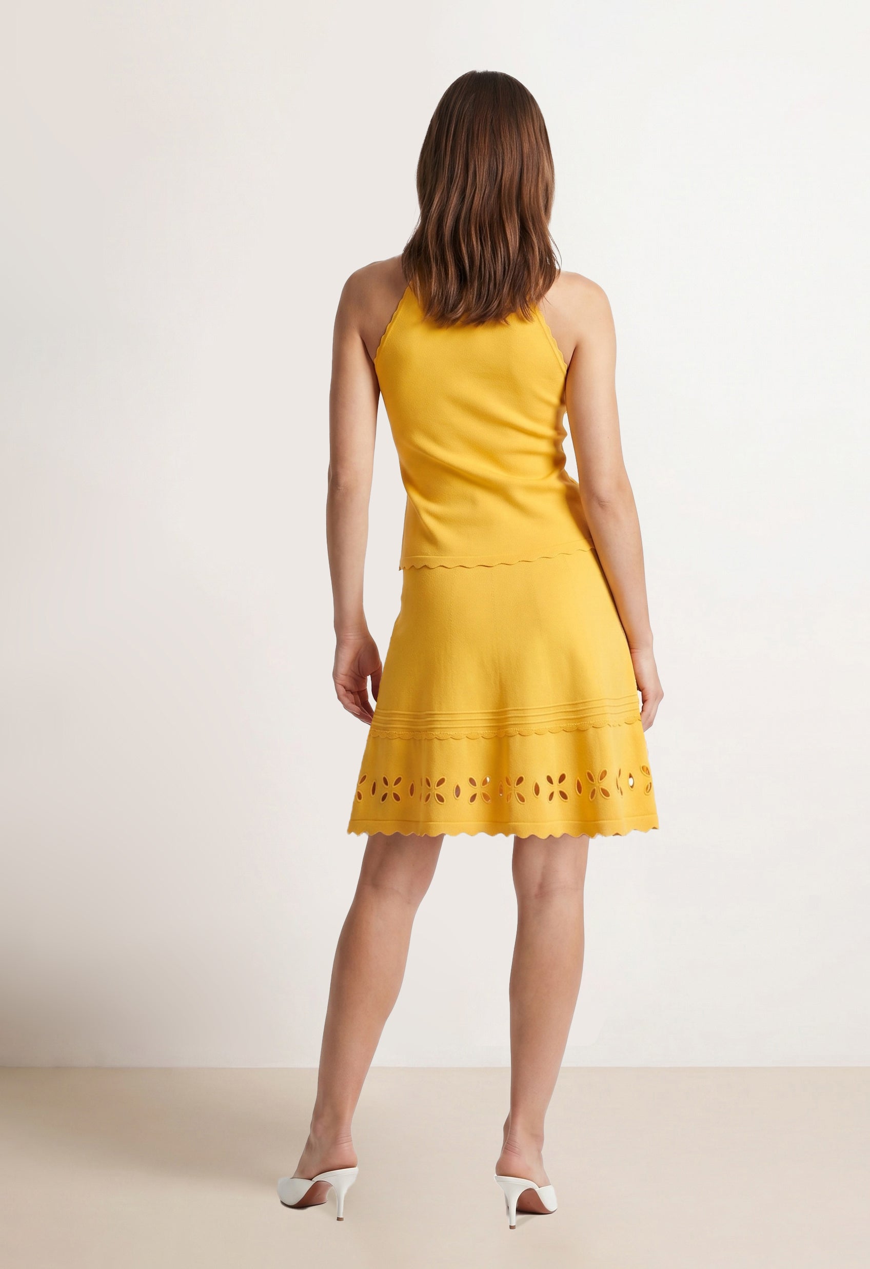 Yellow Knit Top