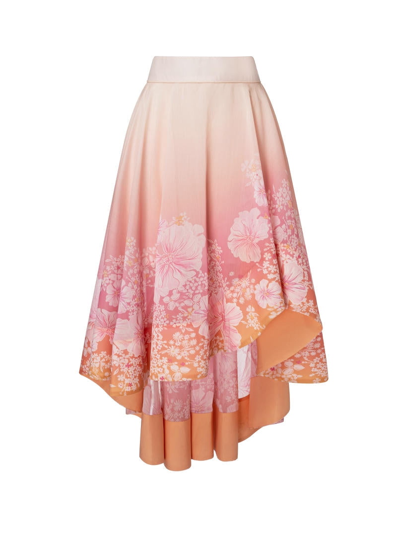 Printed Tencel Skirt
