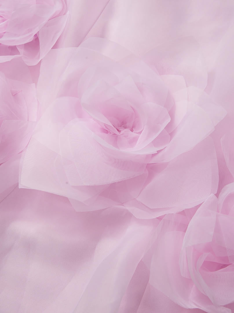 Pink Organza Dress