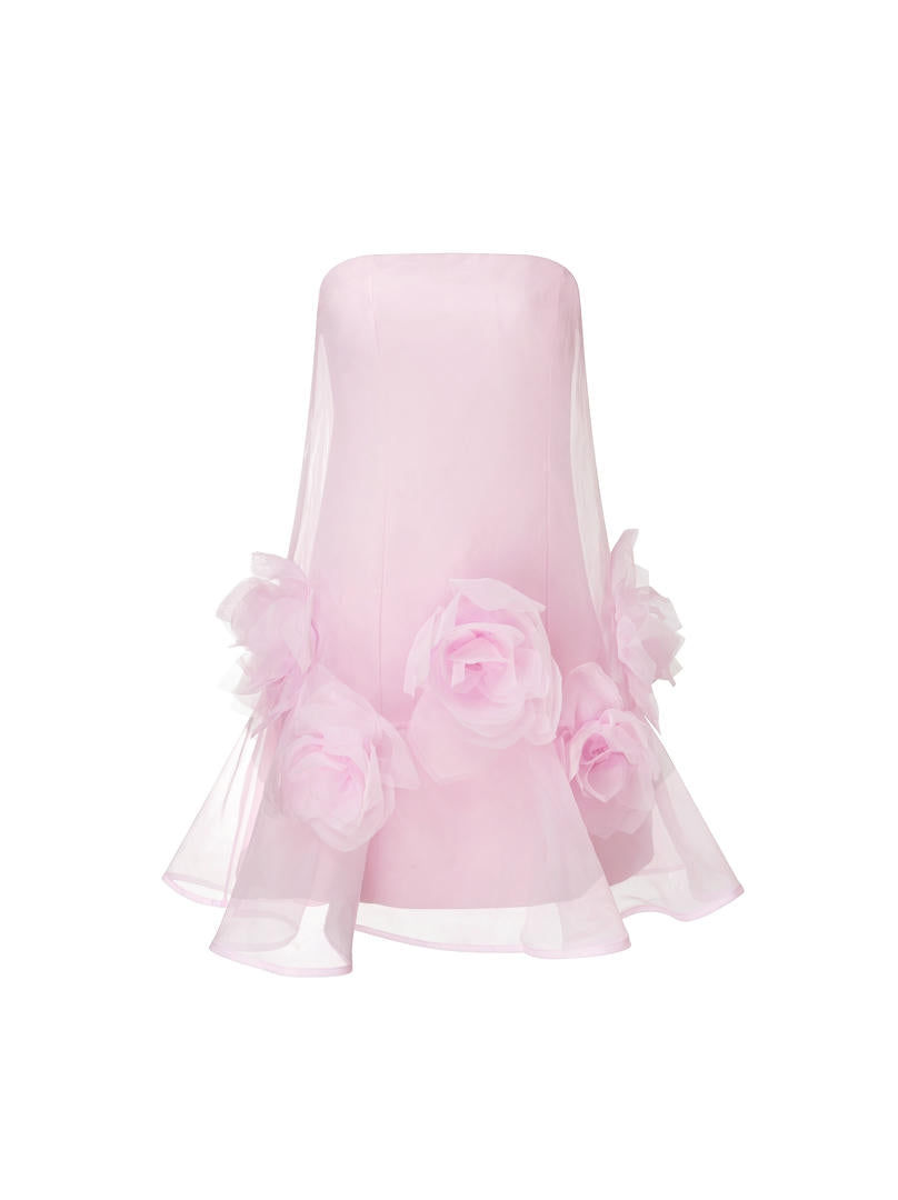Pink Organza Dress
