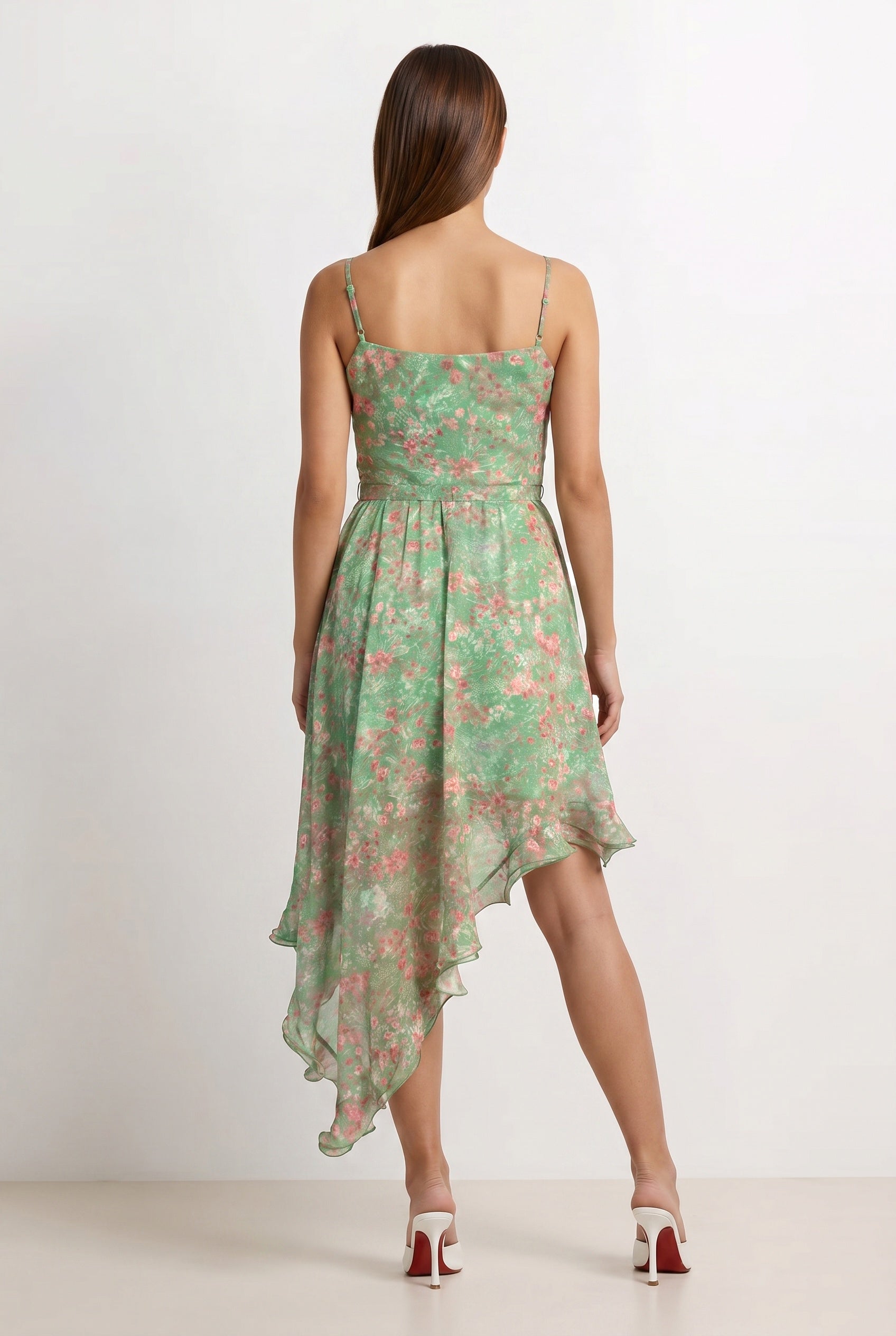 Floral Chiffon Dress