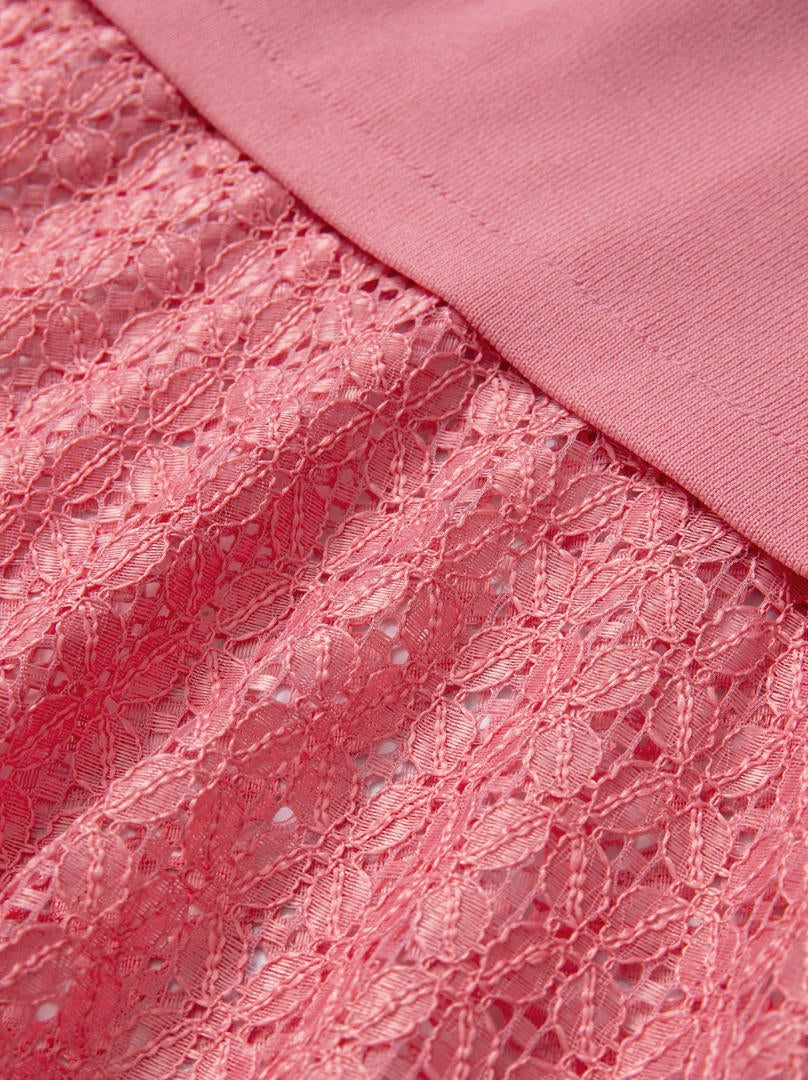 Pink Knit Dress