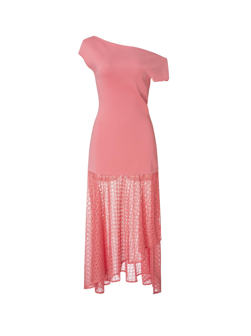 Pink Knit Dress