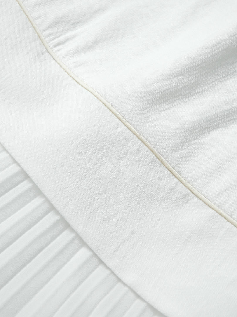 Ivory Linen Dress