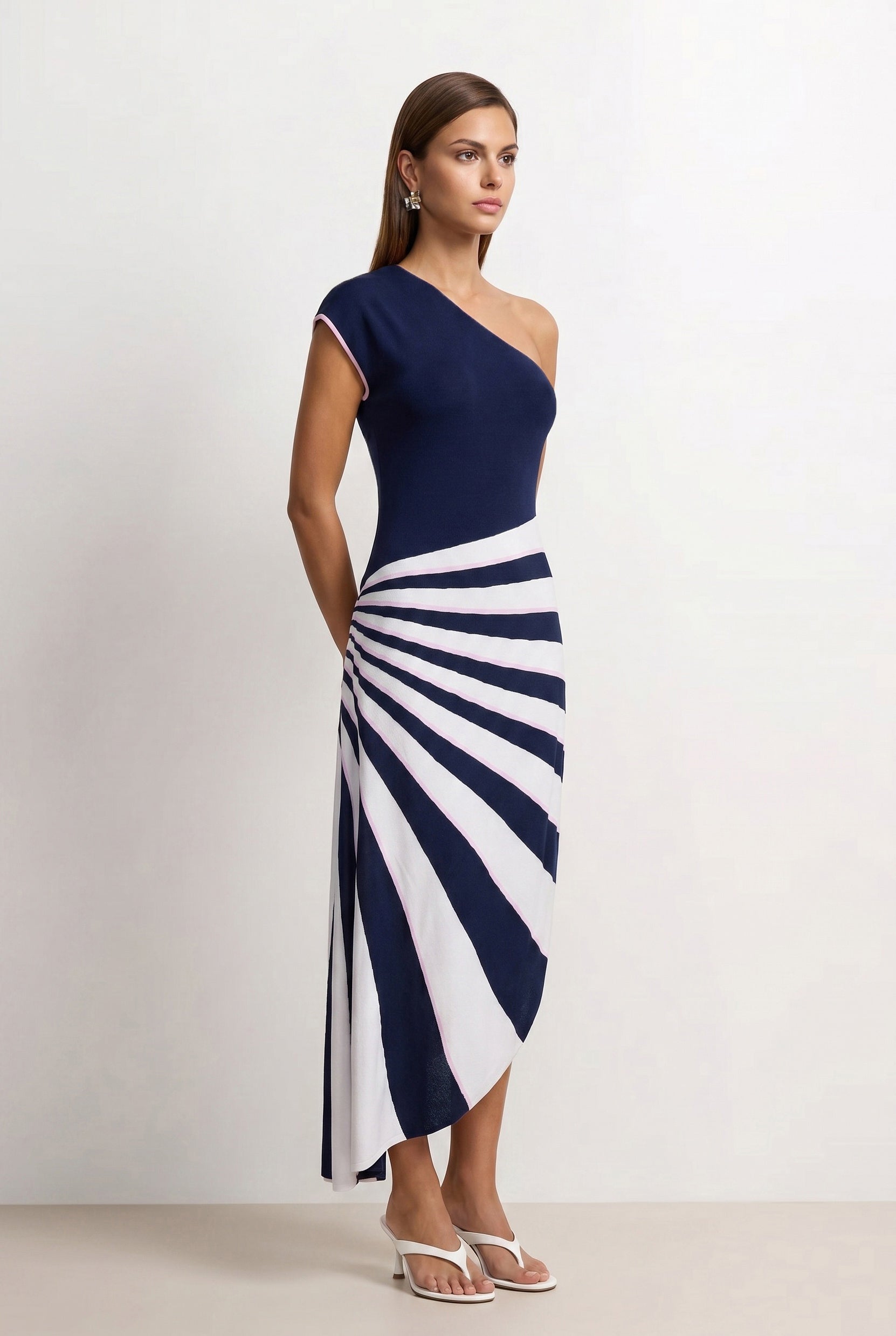 Stripe Knit Dress