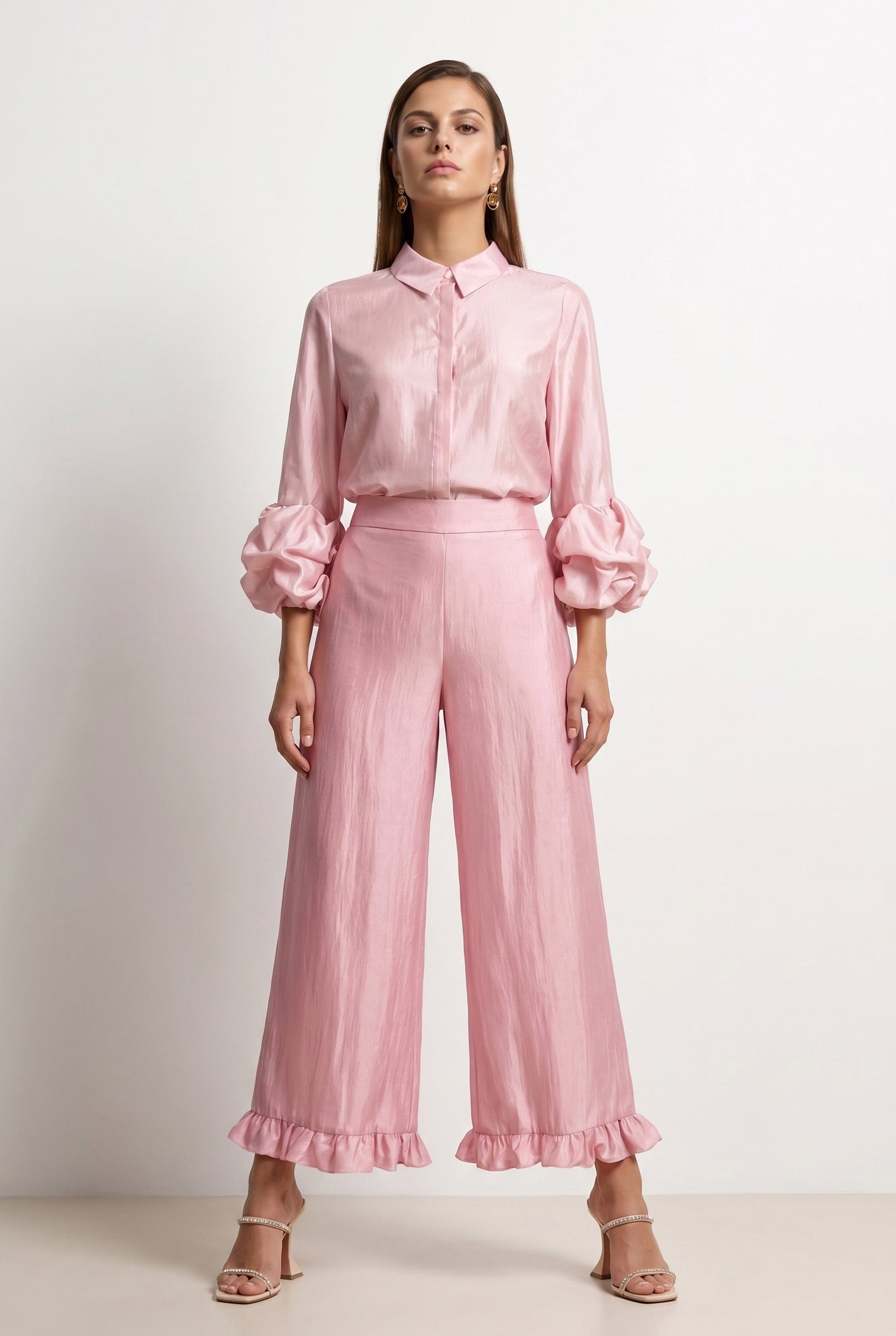 Pink Tencel Blouse