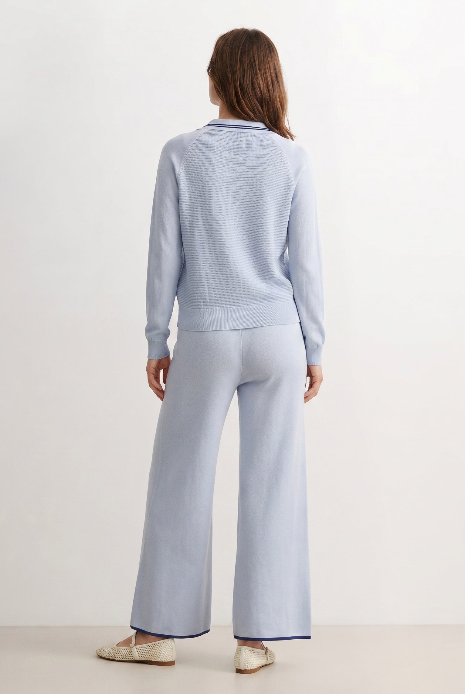 Blue Knit Jumper