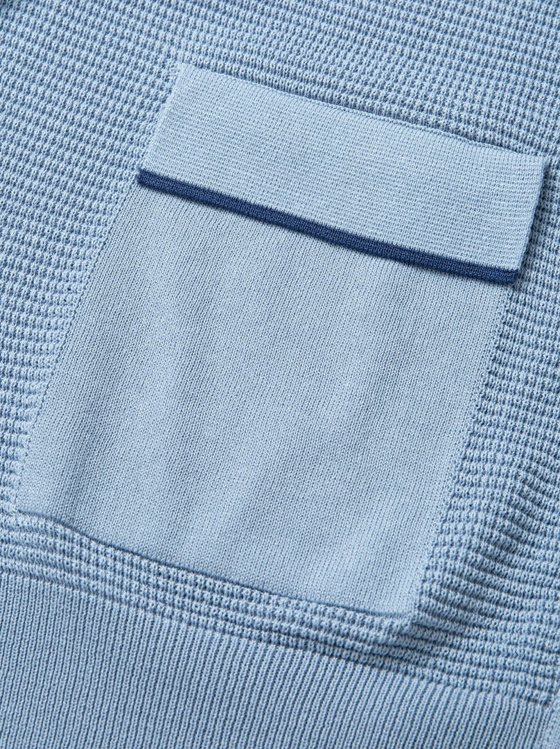 Blue Knit Jumper