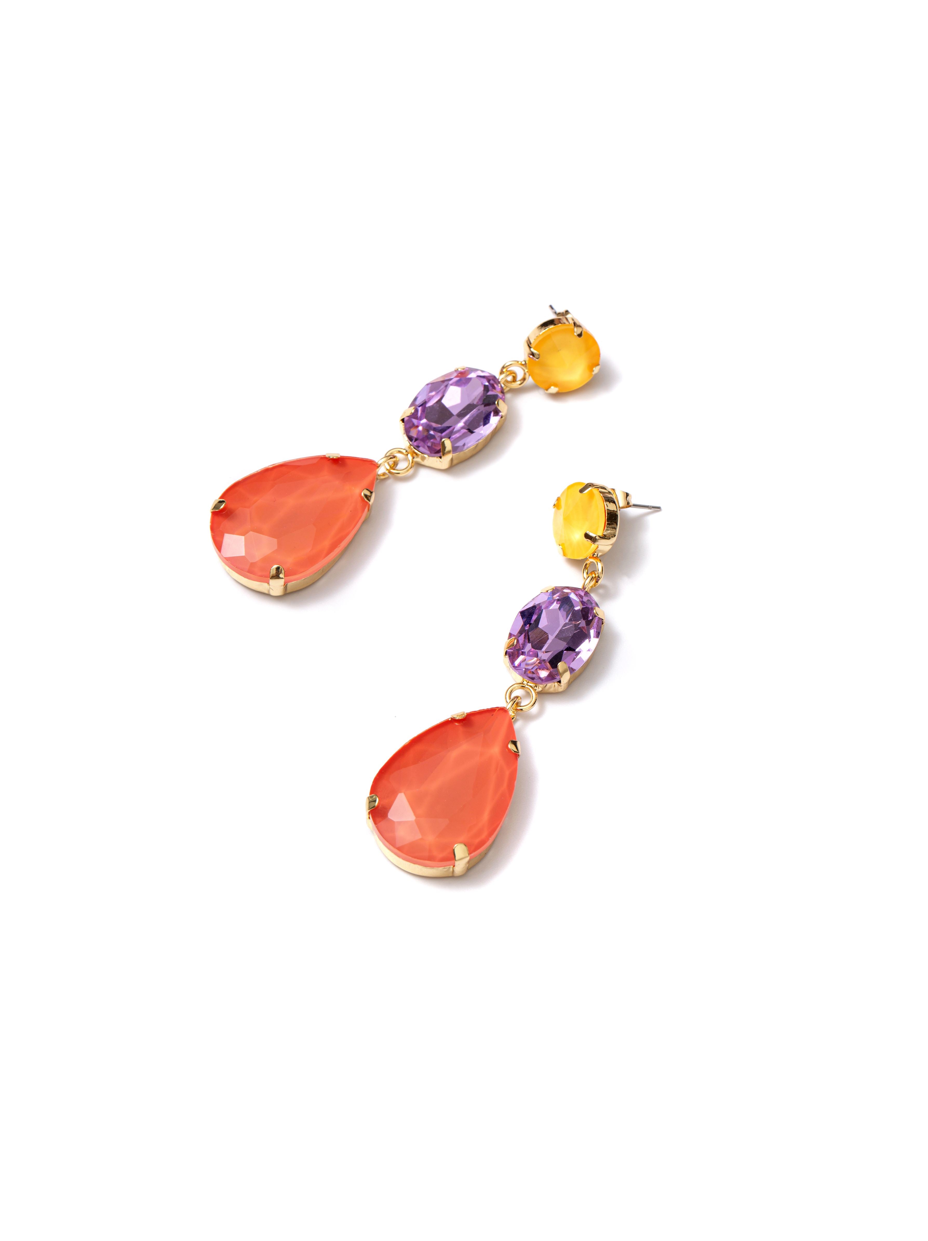 Color Drop Earrings