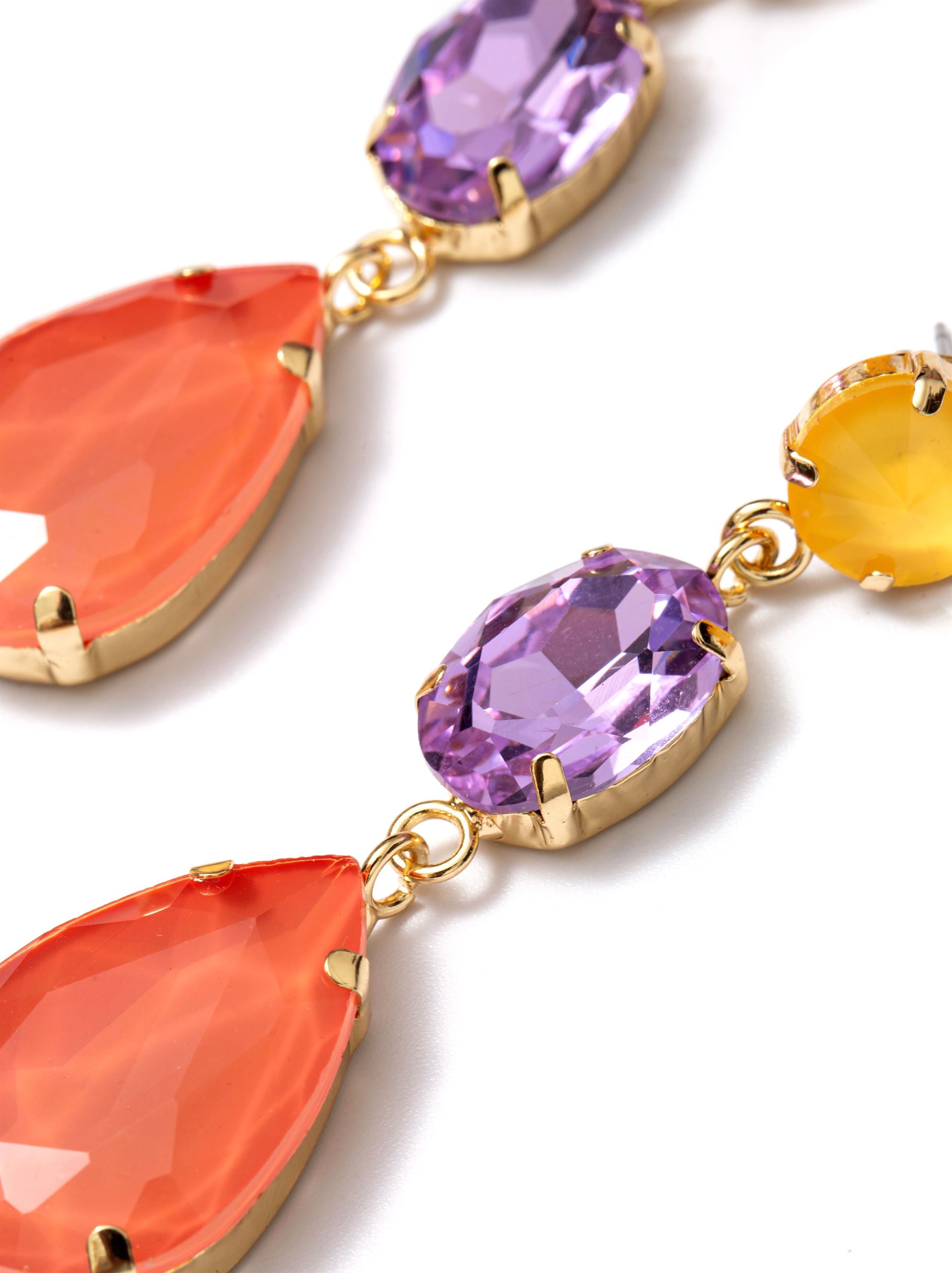 Color Drop Earrings