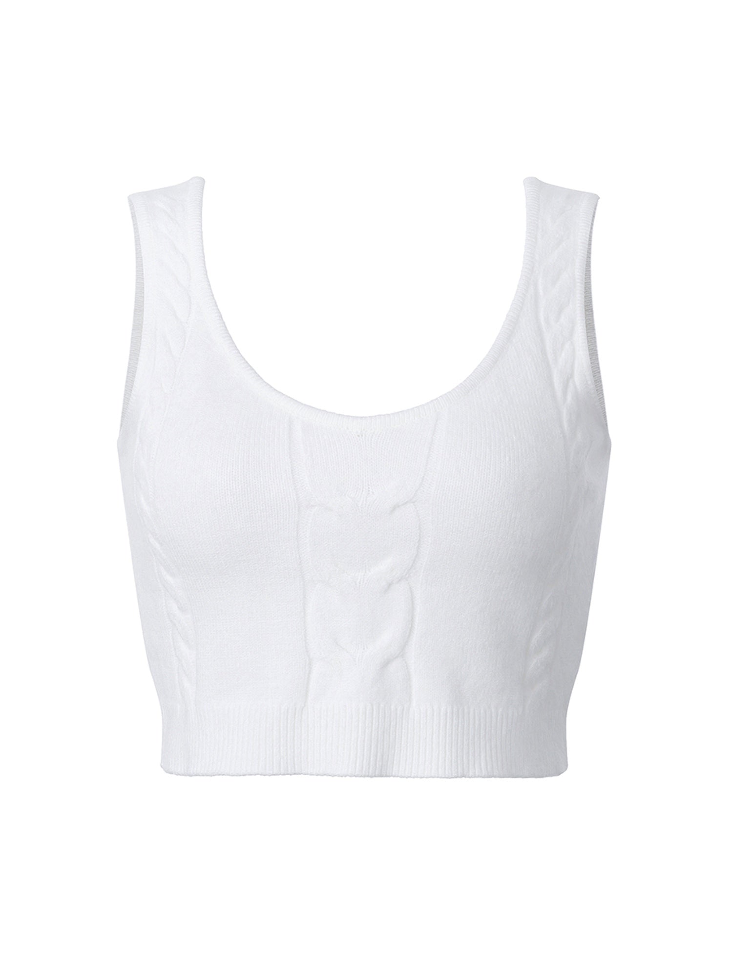 Knitted Cropped Top - Femi9 EG