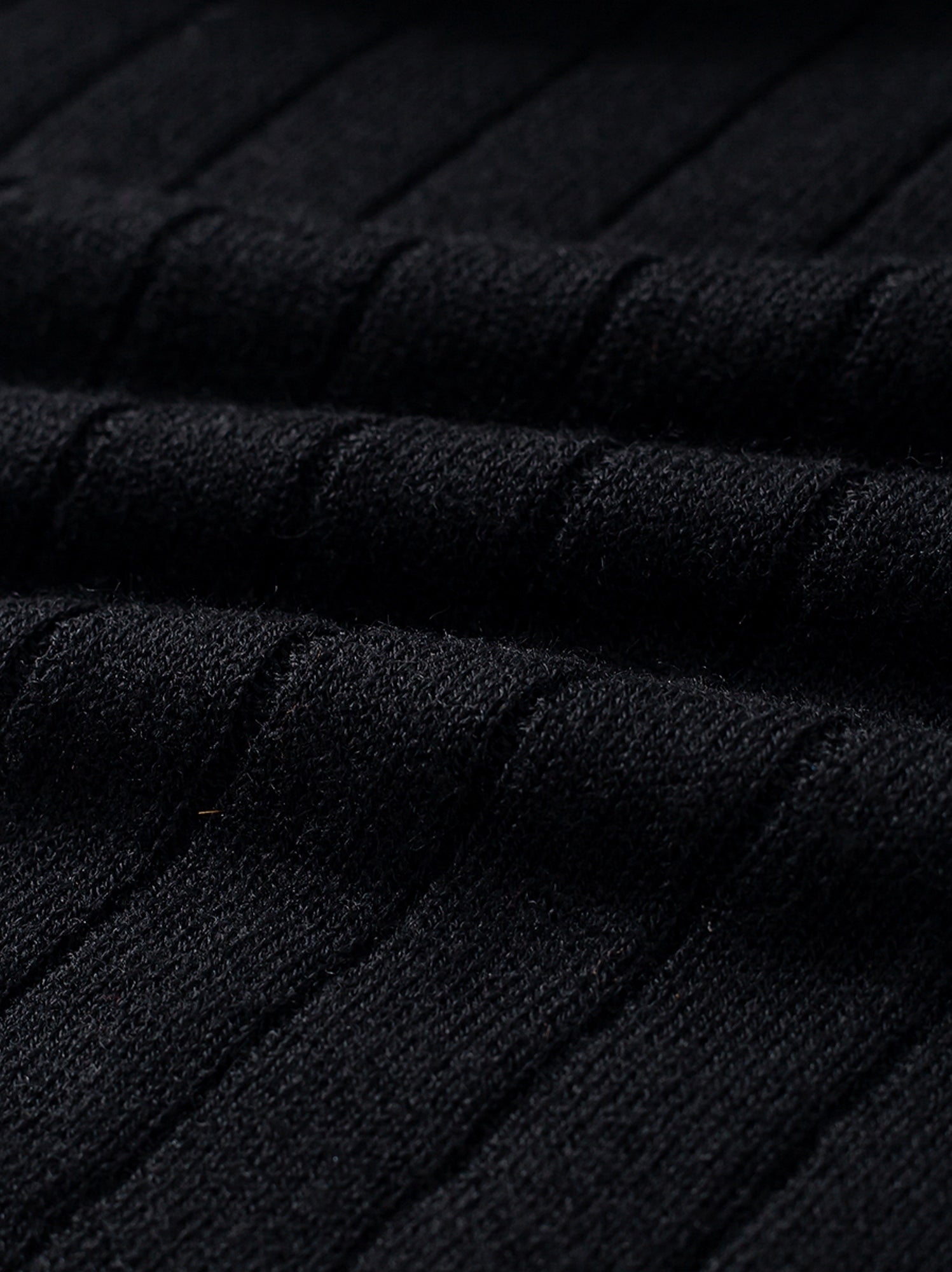 Mock Neck Knitted Pullover - Femi9 EG