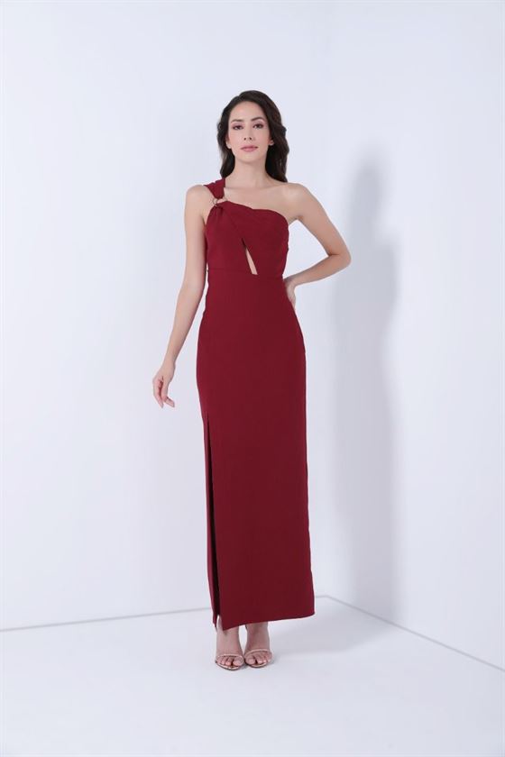 Cut Out Long Dress - Femi9 EG