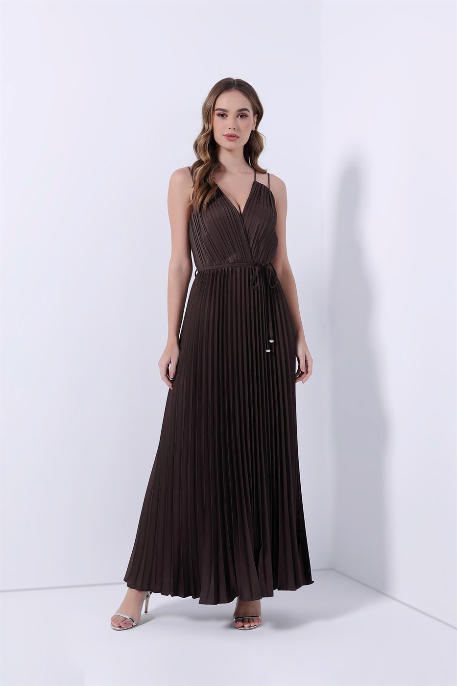 Maxi Pleated Dress - Femi9 EG
