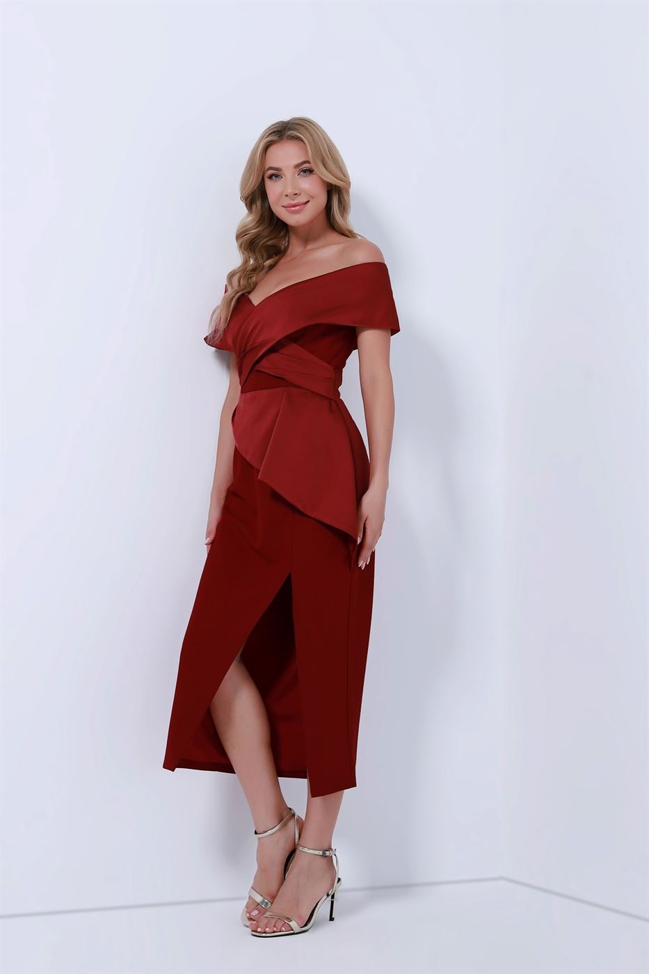 Off Shoulder Dress - Femi9 EG