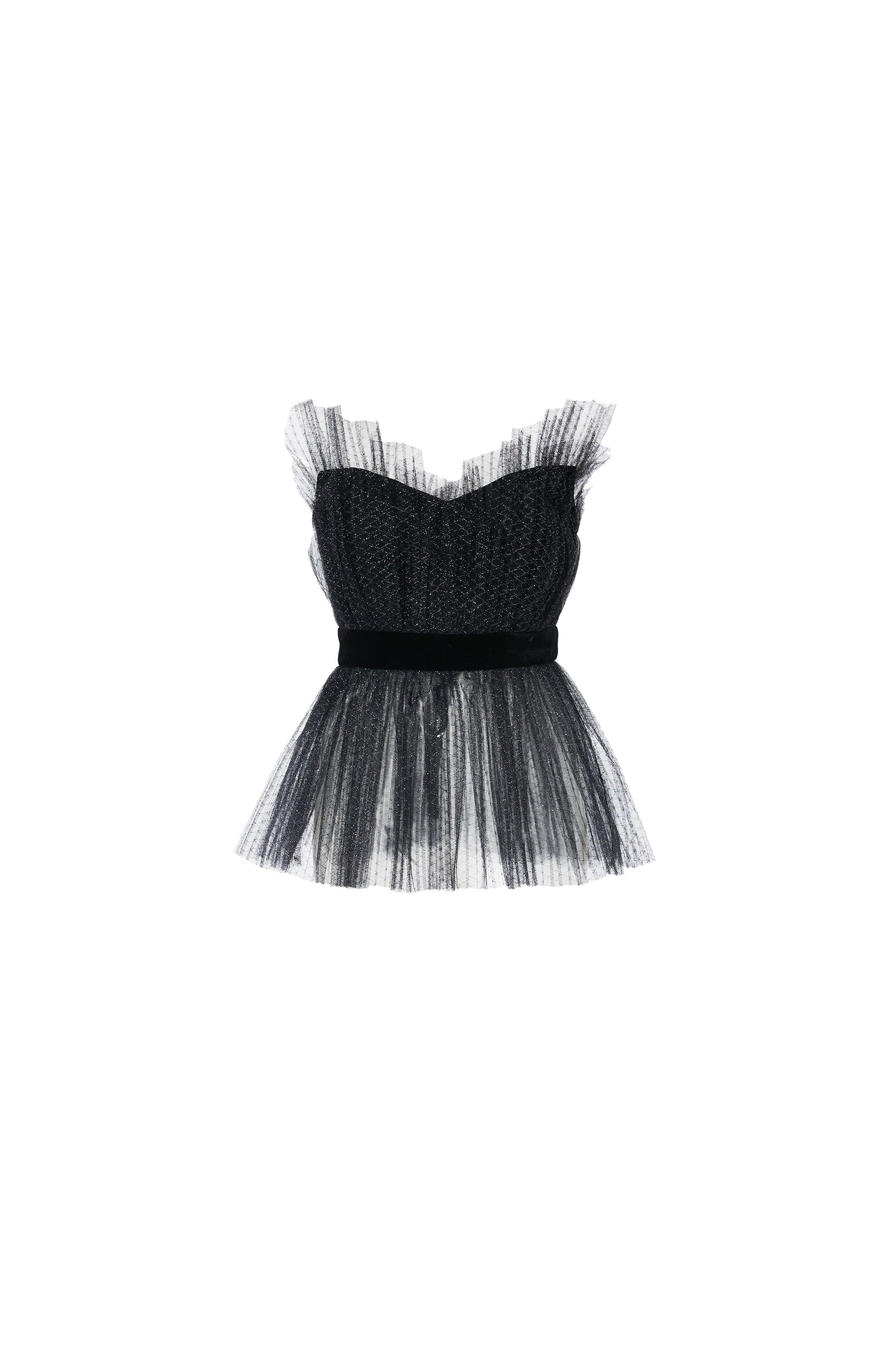 Metallic Pleat Top - Femi9 EG