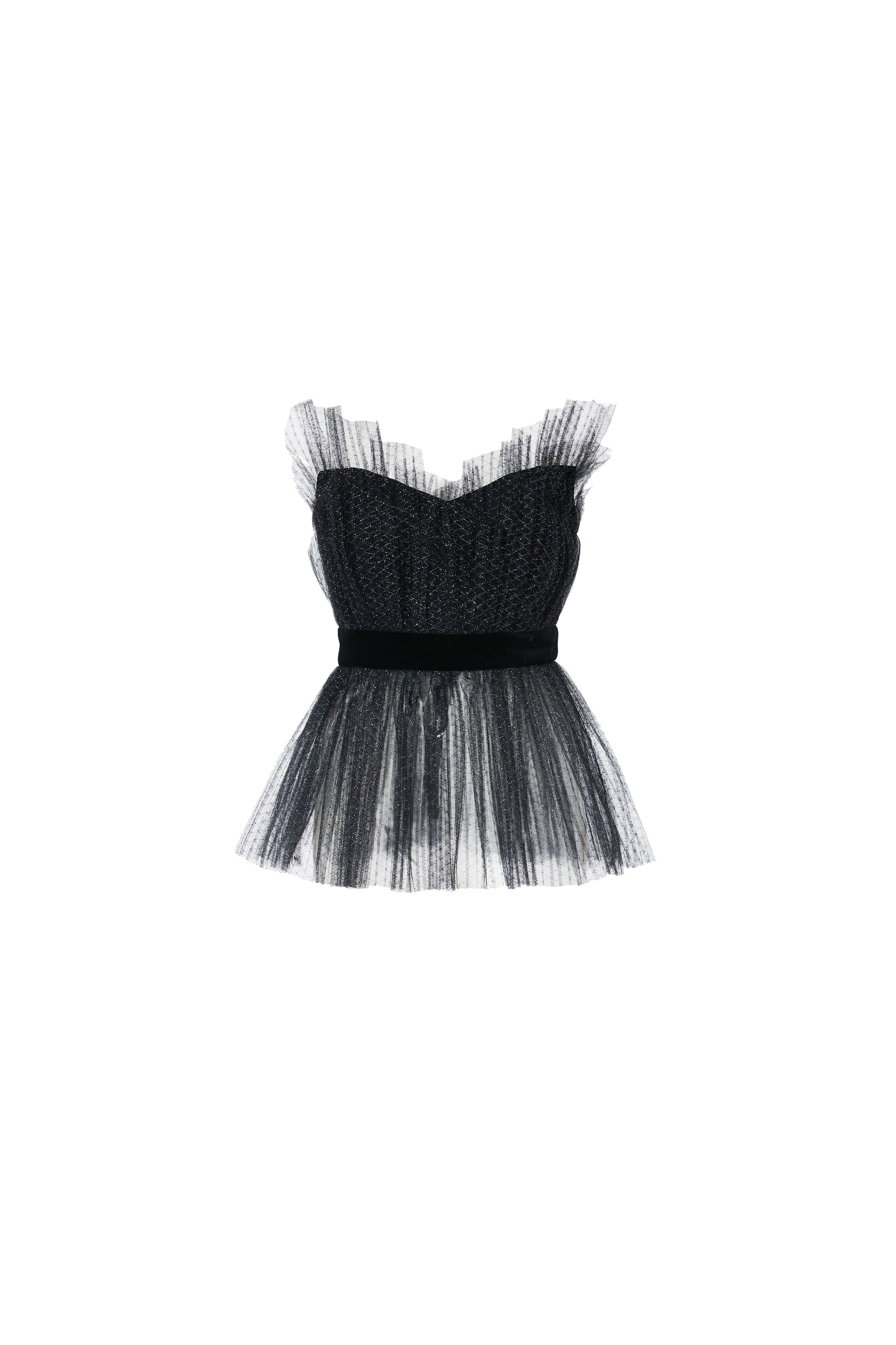 Metallic Pleat Top - Femi9 EG