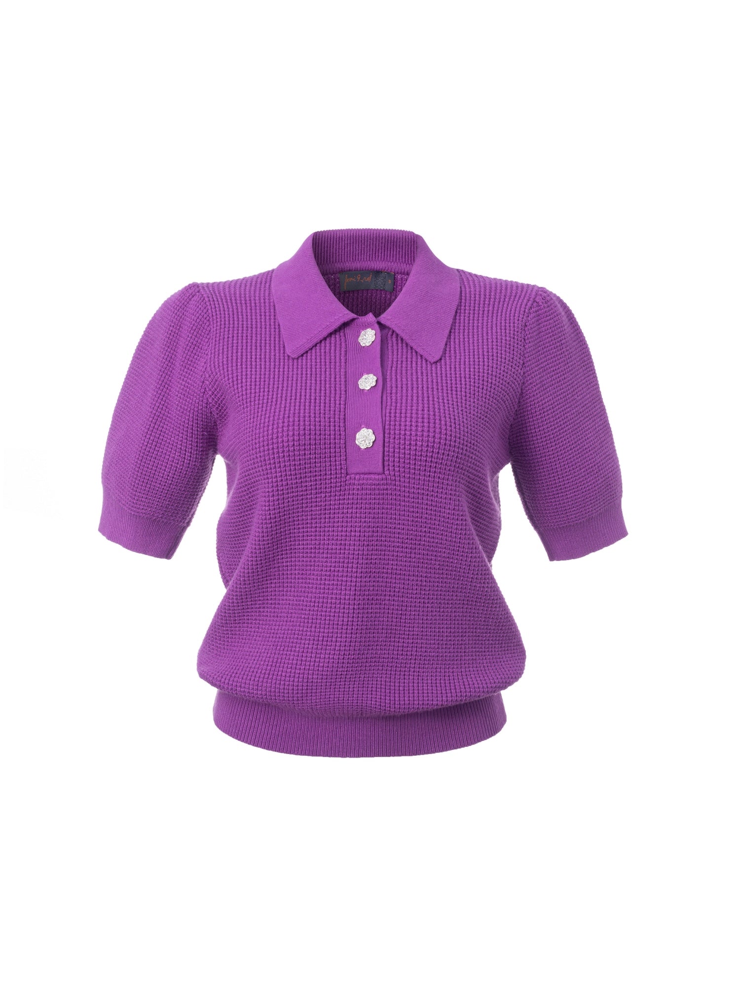 Knitted Polo Top - Femi9 EG