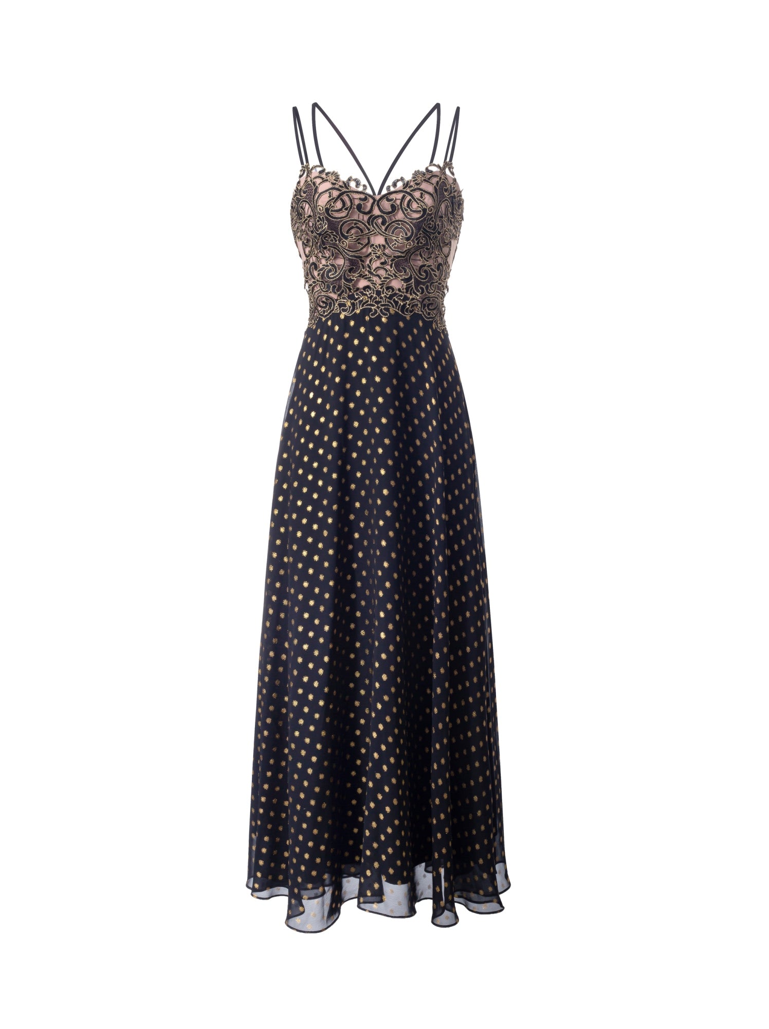 Dress Black - Gold - Femi9 EG