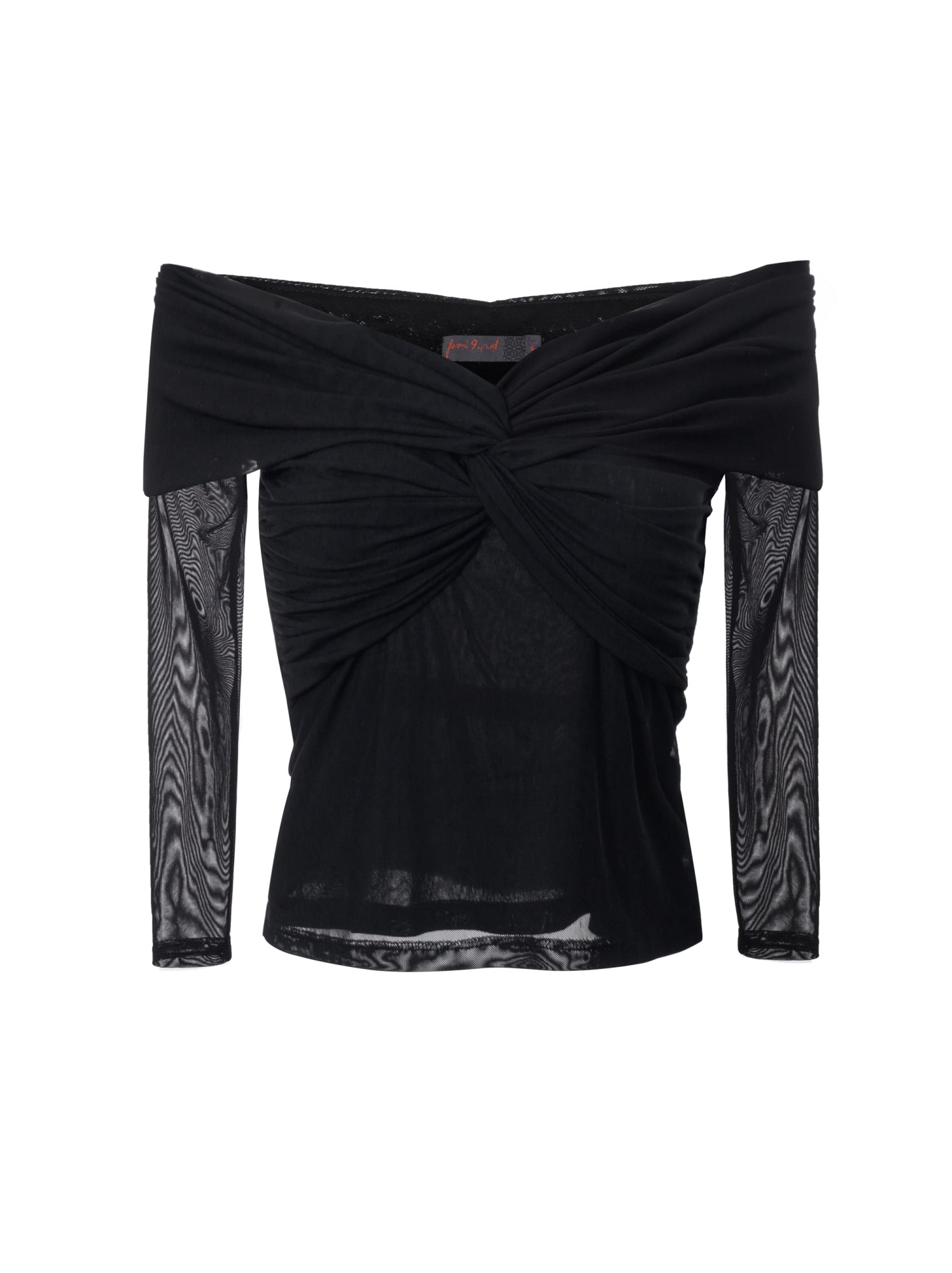 Offhoulder Mesh Top - Femi9 EG