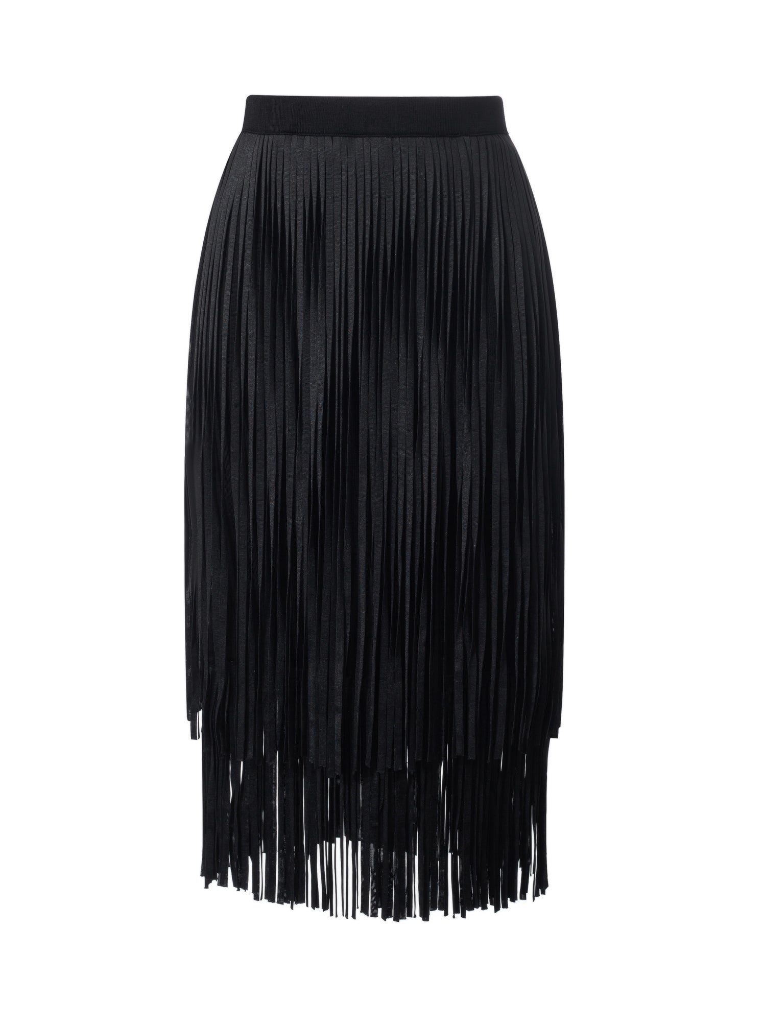 Fringe High-Waist Skirt - Femi9 EG