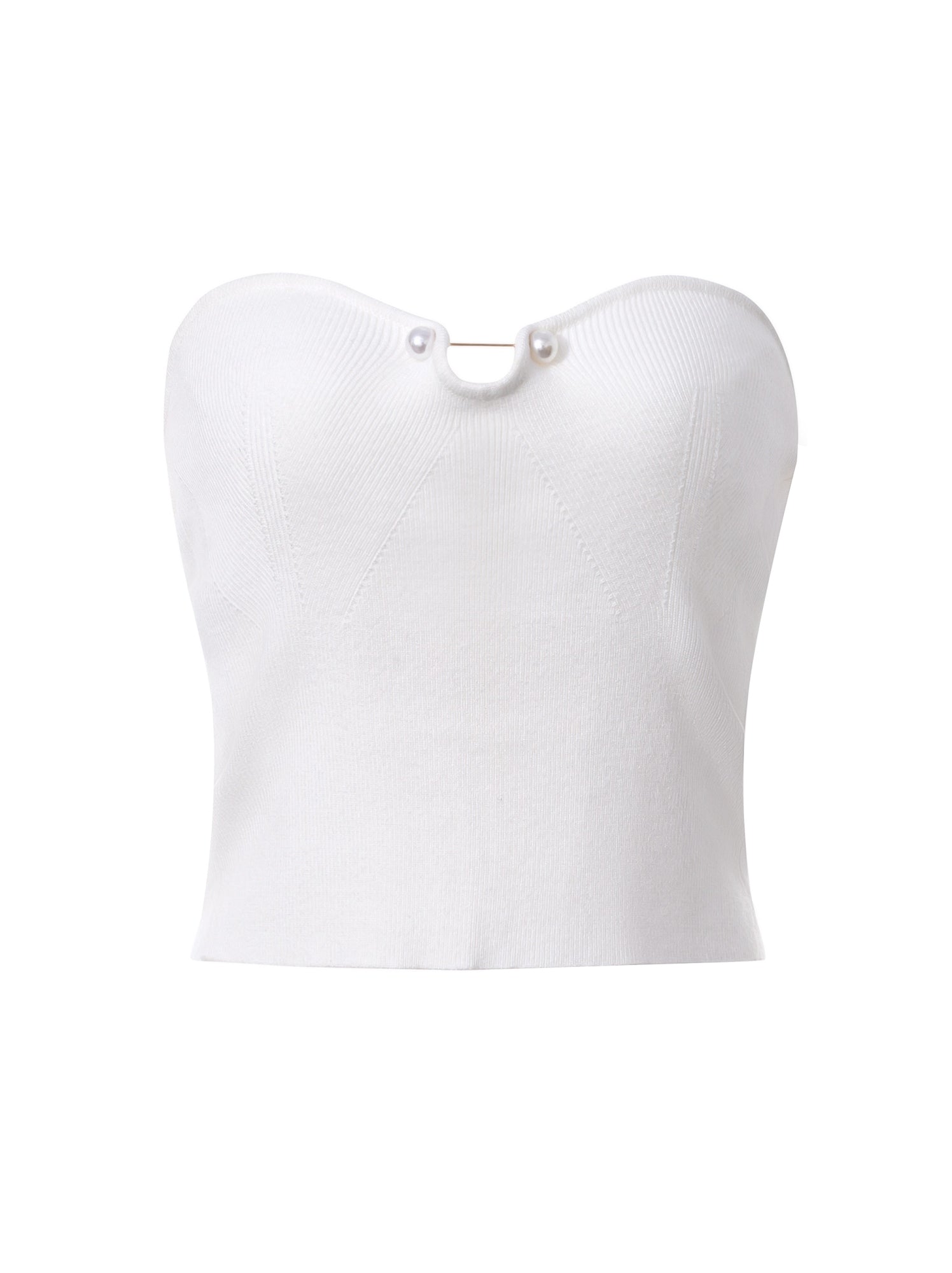 Pearl Brooch Top - Femi9 EG