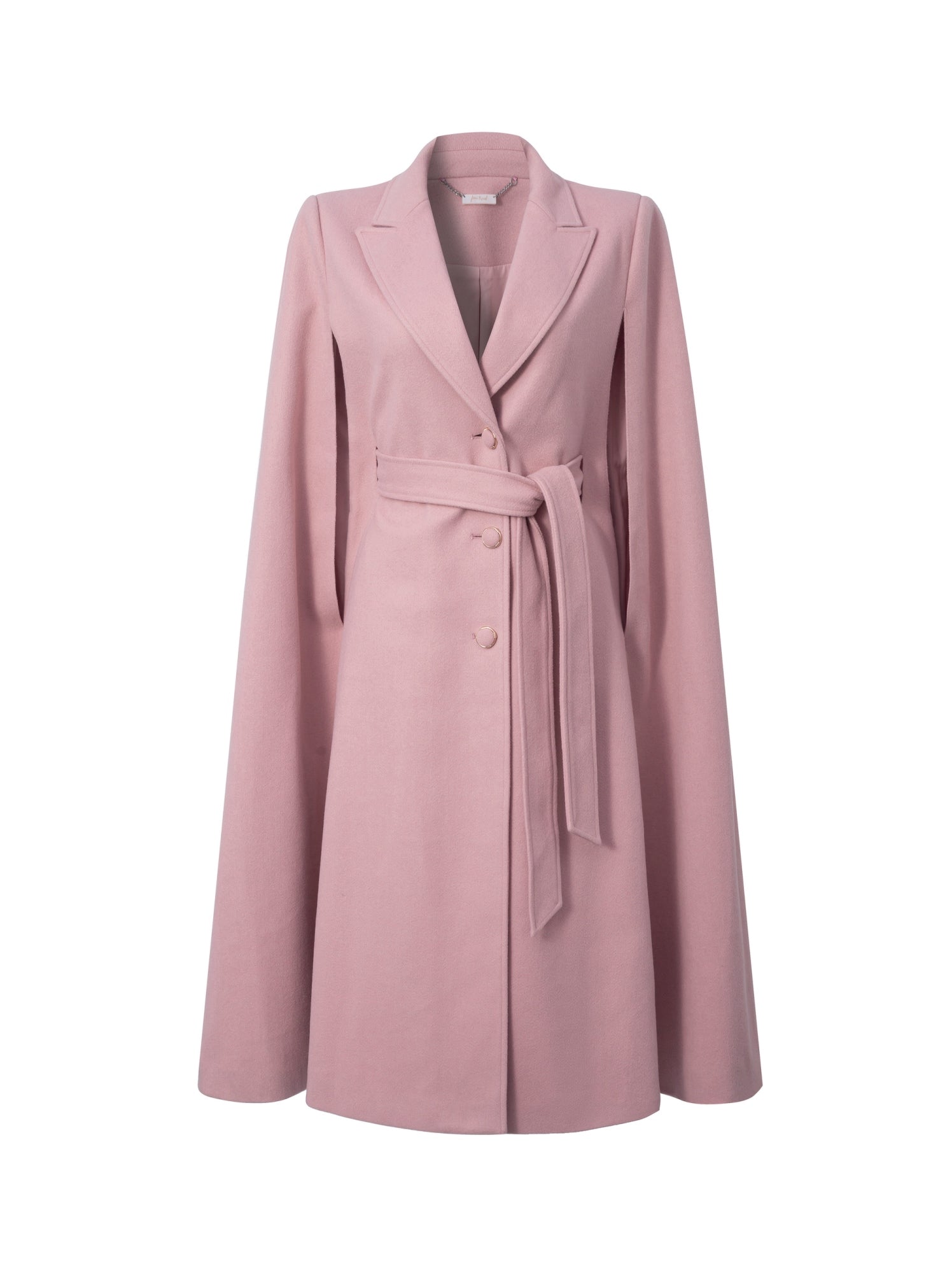 Maxi Coat With Sleeve Cape - Femi9 EG