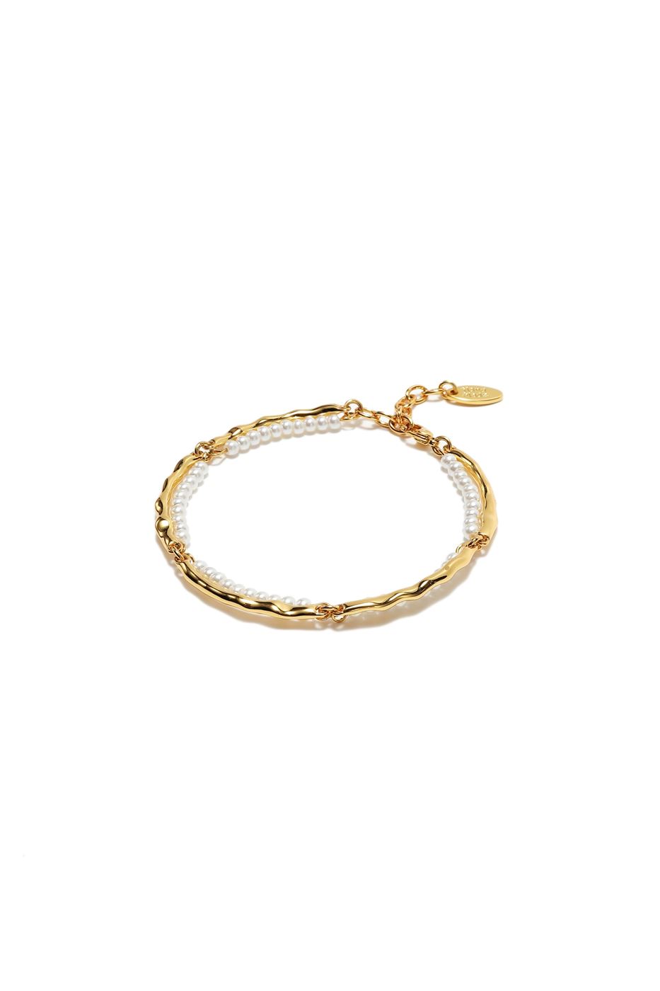 Bracelet With Gold-White Tone - Femi9 EG