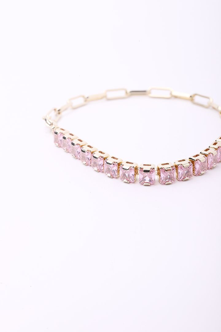 Bracelet With Gold-Pink Tone - Femi9 EG