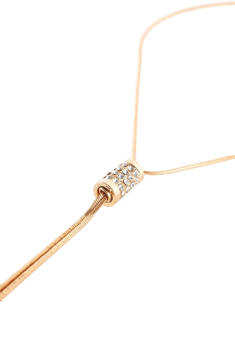 Necklace Long Length Gold Tone - Femi9 EG