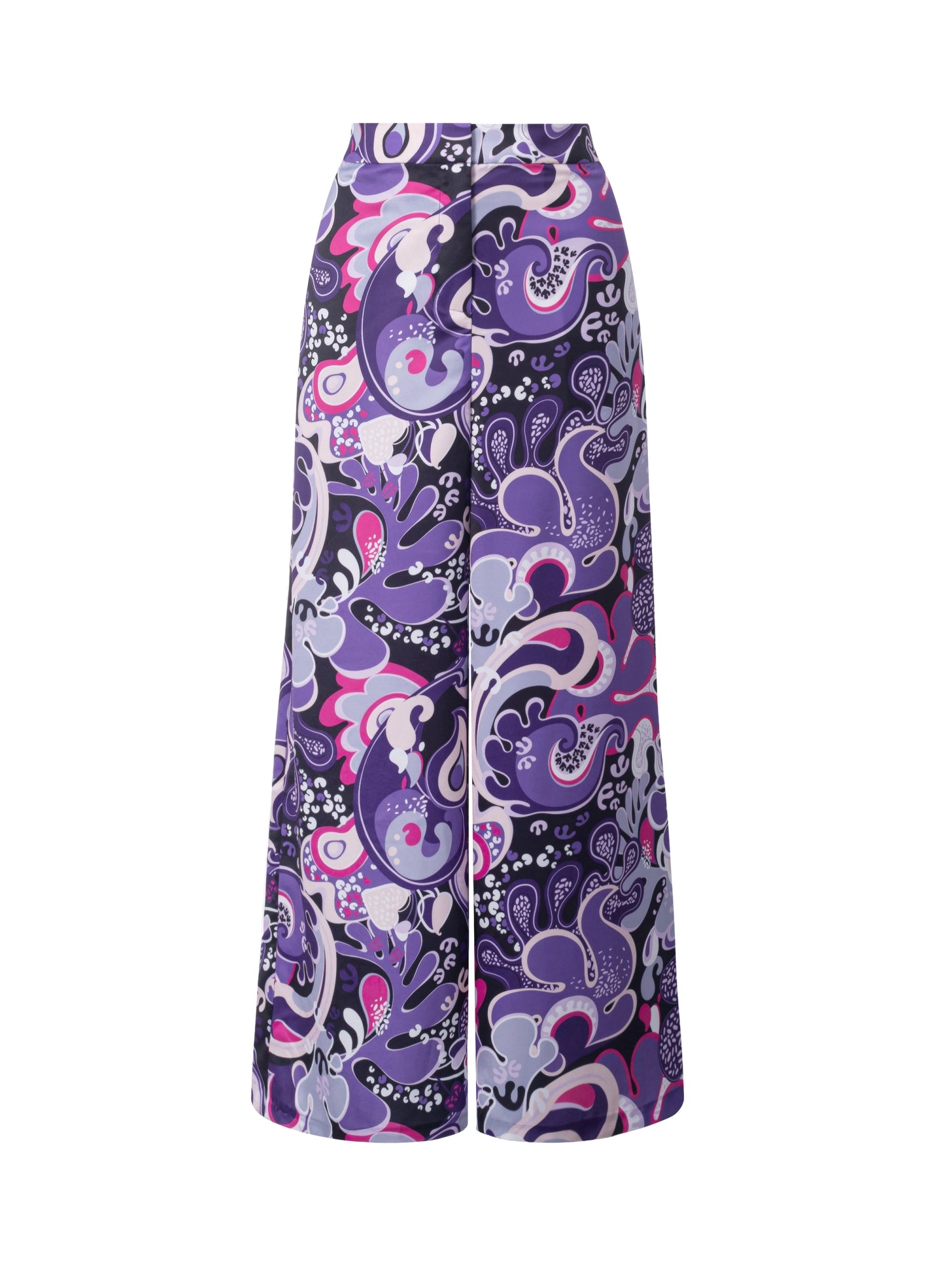 Printed Wide Leg Pants - Femi9 EG