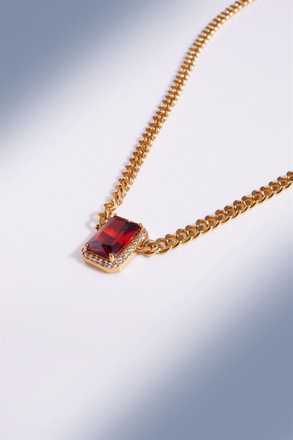 Gold Tone With Faux Crystal Choker - Femi9 EG