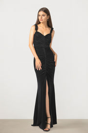 Velvet Coral Dress