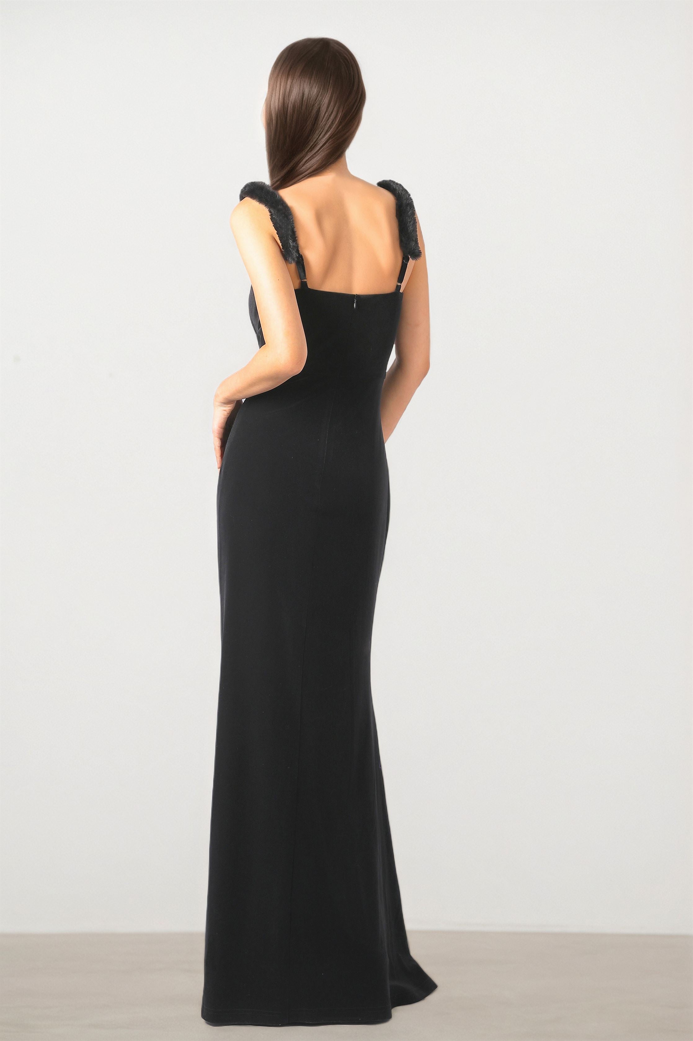 Velvet Coral Dress