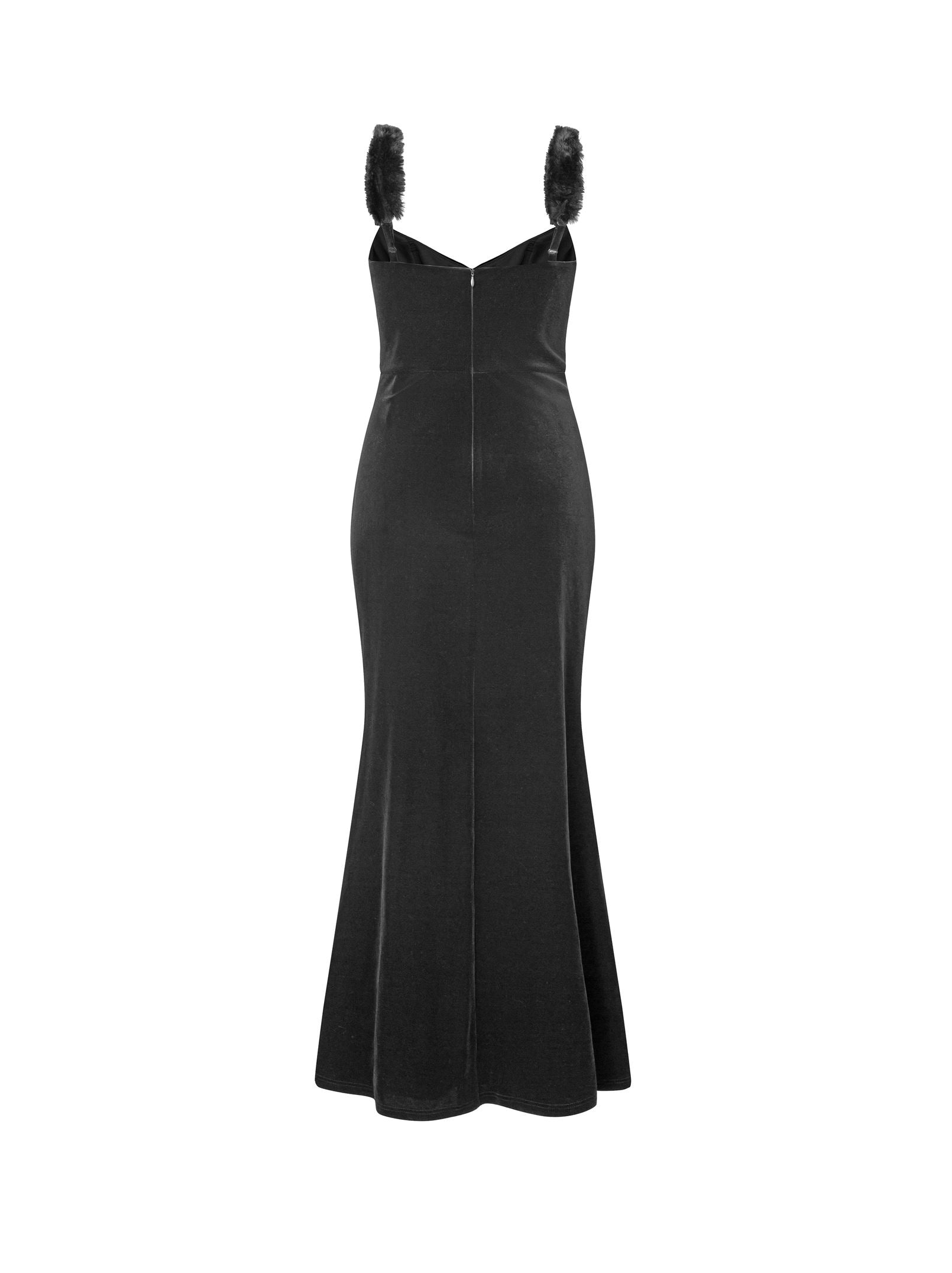 Velvet Coral Dress