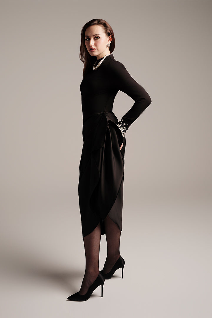Black Pearl Elegance Dress